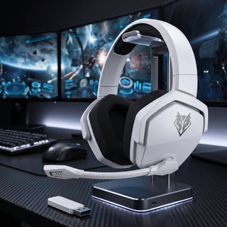 Wireless Gaming Headset with Microphone Active Noise Cancellation | Merrick