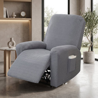 Stretch Armchair Cover With Convenient Side Pocket | Richmond