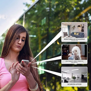 Mini WiFi Security Camera 1080p Motion Detection Night Vision | Crawford