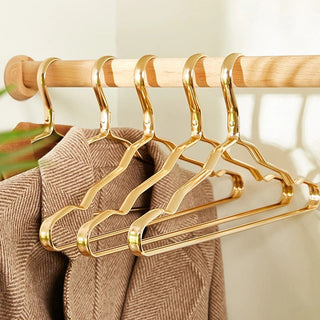 Slim Non Slip Aluminum Clothes Hangers Closet Organizer | Wallace