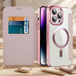 Magnetic Leather Flip Case For iPhone 11 To 14 Series With RFID Blocking | Willard
