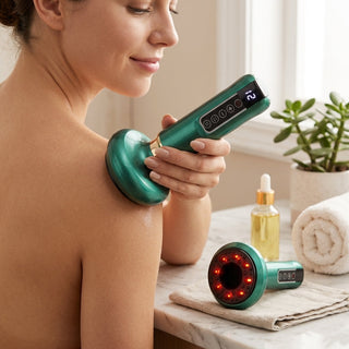 Electric Cupping Massager With Adjustable Suction And Scraping | Reeves