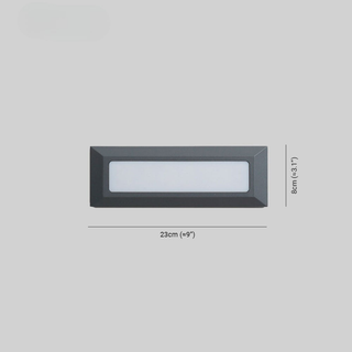 Recessed Waterproof LED Step Wall Light | Lumirex