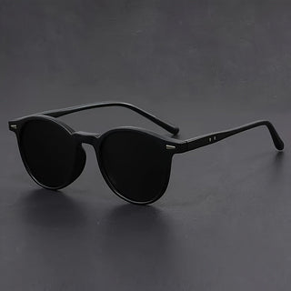 Men’s Round Retro Sunglasses with Lightweight Full Frame | Solvane