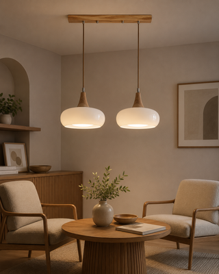 Modern Wood Pendant Light | Arko