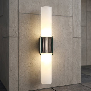 Modern Acrylic Cylinder Up Down Wall Light | Brooks