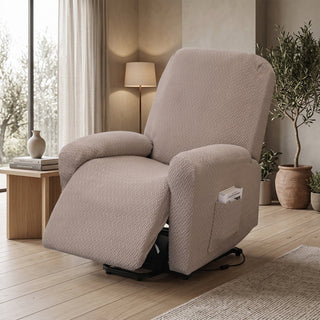 Stretch Armchair Cover With Convenient Side Pocket | Richmond