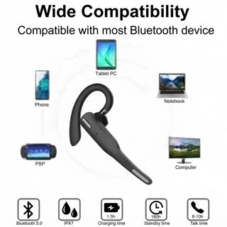 Trucker Bluetooth Headset With Dual Microphone And Noise Cancelling Technology | Wilder
