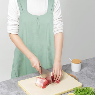 Cross Back Kitchen Apron with Front Pockets | Grandview