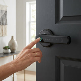 Smart Door Lock With Biometric Fingerprint And Digital Touchscreen Keypad | Redmond