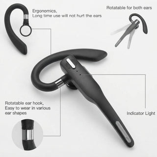 Trucker Bluetooth Headset With Dual Microphone And Noise Cancelling Technology | Wilder