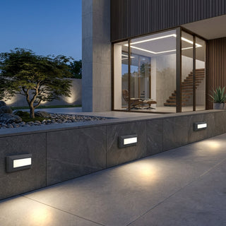 Recessed Waterproof LED Step Wall Light | Lumirex