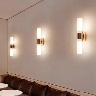 Modern Acrylic Cylinder Up Down Wall Light | Brooks
