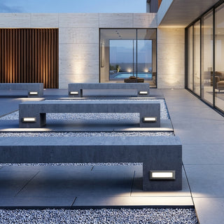 Recessed Waterproof LED Step Wall Light | Lumirex