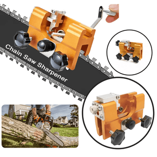Chainsaw Chain Sharpener with 30° Precision Guide & Aluminum Build | Sharpenza