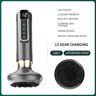 Electric Cupping Massager With Adjustable Suction And Scraping | Reeves