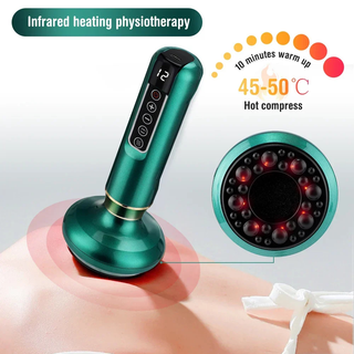 Electric Cupping Massager With Adjustable Suction And Scraping | Reeves