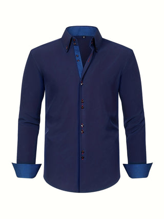 Men's Shirt | Long Sleeve | Button-Up | Summer