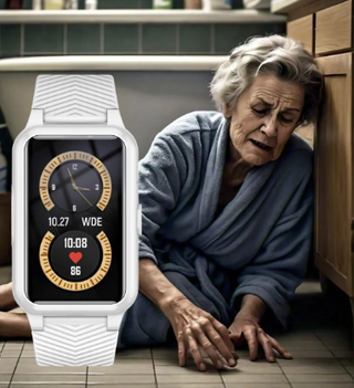 Senior GPS Safety Smartwatch with Fall Detection, SOS & 4G Calling | Safetiva
