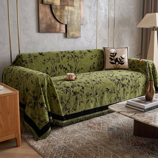 Floral Anti Slip Sofa Cover For Full Protection | Hamilton