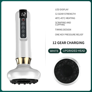 Electric Cupping Massager With Adjustable Suction And Scraping | Reeves