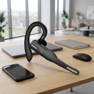Bluetooth 5.1 Wireless Headphones With Noise Reduction And Business Ear Hook | Franklin