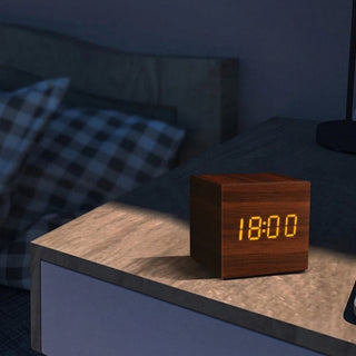 LED Digital Alarm Clock with Voice Control Display | Kingsford
