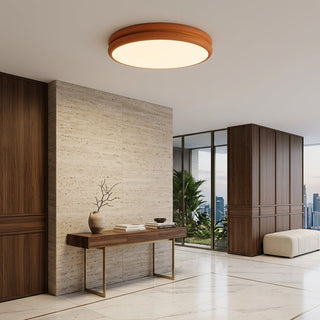 Modern Round Flush Mount Ceiling Light Fixture | Clayton