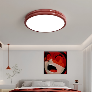 Modern Round Flush Mount Ceiling Light Fixture | Clayton