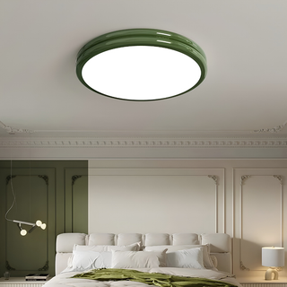Modern Round Flush Mount Ceiling Light Fixture | Clayton