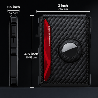 Slim RFID Blocking AirTag Wallet Card Holder | Vaughn
