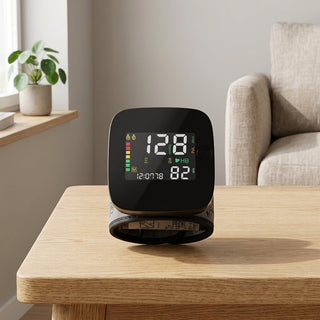 Rechargeable Wrist Blood Pressure Monitor with Voice Prompts and LCD Display | Hendricks