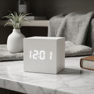 LED Digital Alarm Clock with Voice Control Display | Kingsford