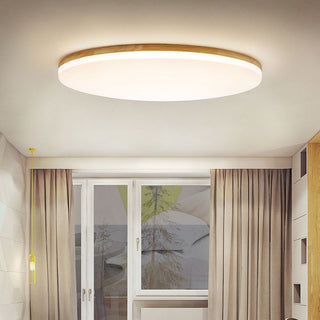 Round Dimmable LED Flush Mount Ceiling Light | Virelune