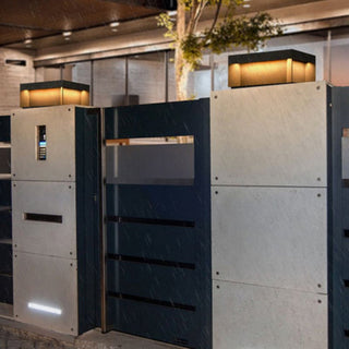 Modern Outdoor LED Pillar Post Light Fixture | Ardentra