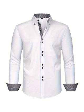 Men's Shirt | Long Sleeve | Button-Up | Summer