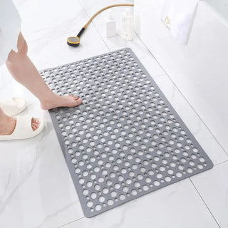 Non Slip Drainage Shower Bath Mat with Holes | Aquentra