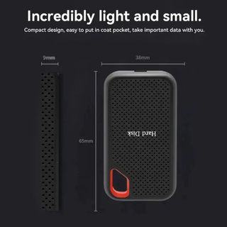 Portable External SSD With High Speed Data Transfer And Shockproof Metal Design | Rutledge