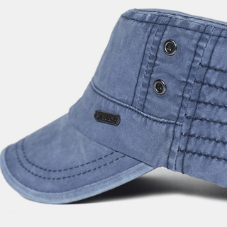 Adjustable Cotton Military Cap for Men – Outdoor Casual Style | Trailvex