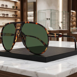 Oversized Square Aviator Lightweight Sunglasses Unisex | Stanford