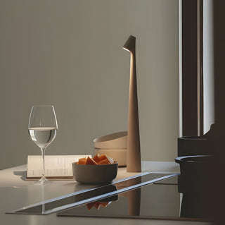 Nordic LED Table Lamp – Cordless Rechargeable Reading Light | Lumora