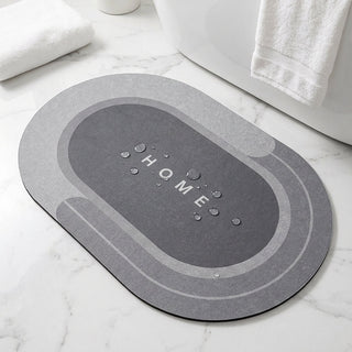 Absorbent Anti Slip Bathroom Floor Mat | Elmwood