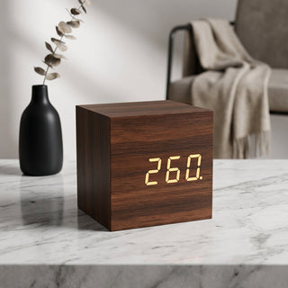 LED Digital Alarm Clock with Voice Control Display | Kingsford