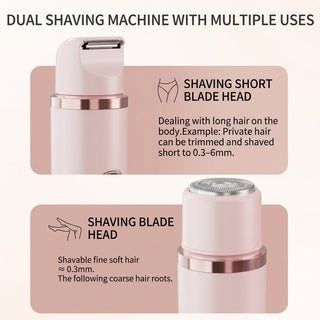 Cordless Women's Razor With Stainless Steel Blades And USB Rechargeable Design | Sumner