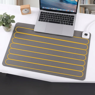 Heated Mouse Pad With Digital Display And Waterproof PU Surface | Randolph