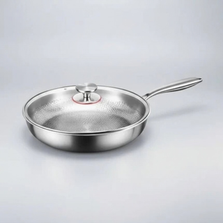 Pure Titanium Non Stick Frying Pan With Even Heat Distribution For Cooking And Hand Washing | Whitaker