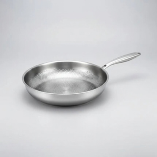 Pure Titanium Non Stick Frying Pan With Even Heat Distribution For Cooking And Hand Washing | Whitaker