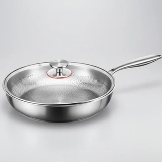 Pure Titanium Non Stick Frying Pan With Even Heat Distribution For Cooking And Hand Washing | Whitaker