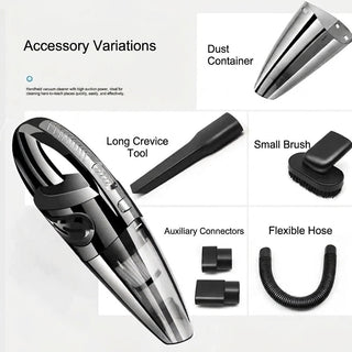 Powerful Cyclone Handheld Vacuum Cleaner For Car And Home With Quick Charging | Goodwin