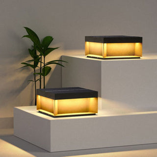 Modern Outdoor LED Pillar Post Light Fixture | Ardentra